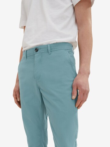 TOM TAILOR Liibuv Chino-püksid, värv roheline