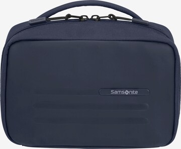 SAMSONITE Toiletry Bag 'Stackd' in Blue: front