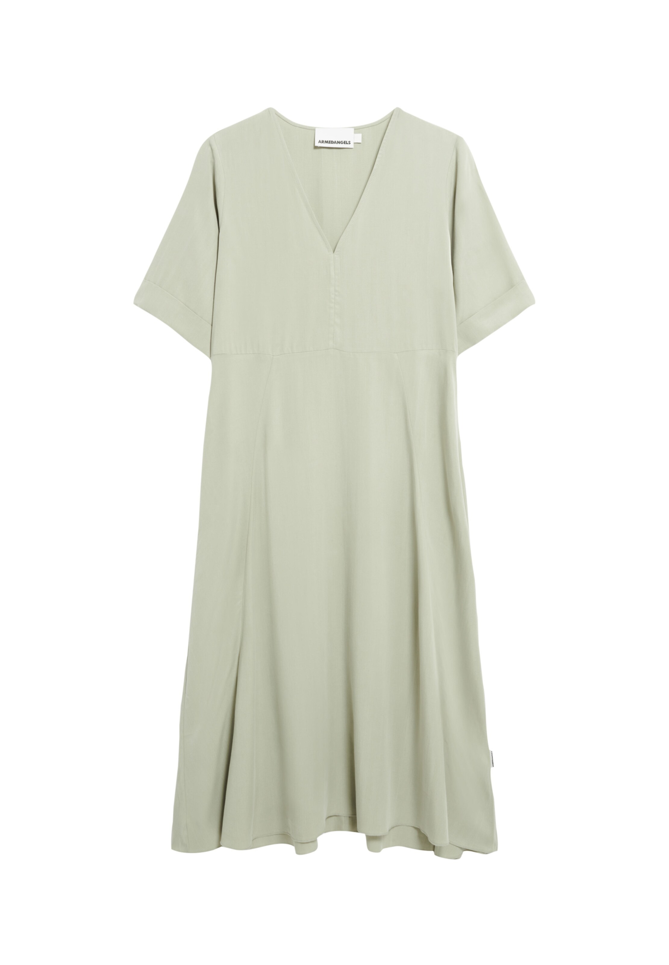 ARMEDANGELS Jurk ' VAALI ' in Groen: voorkant