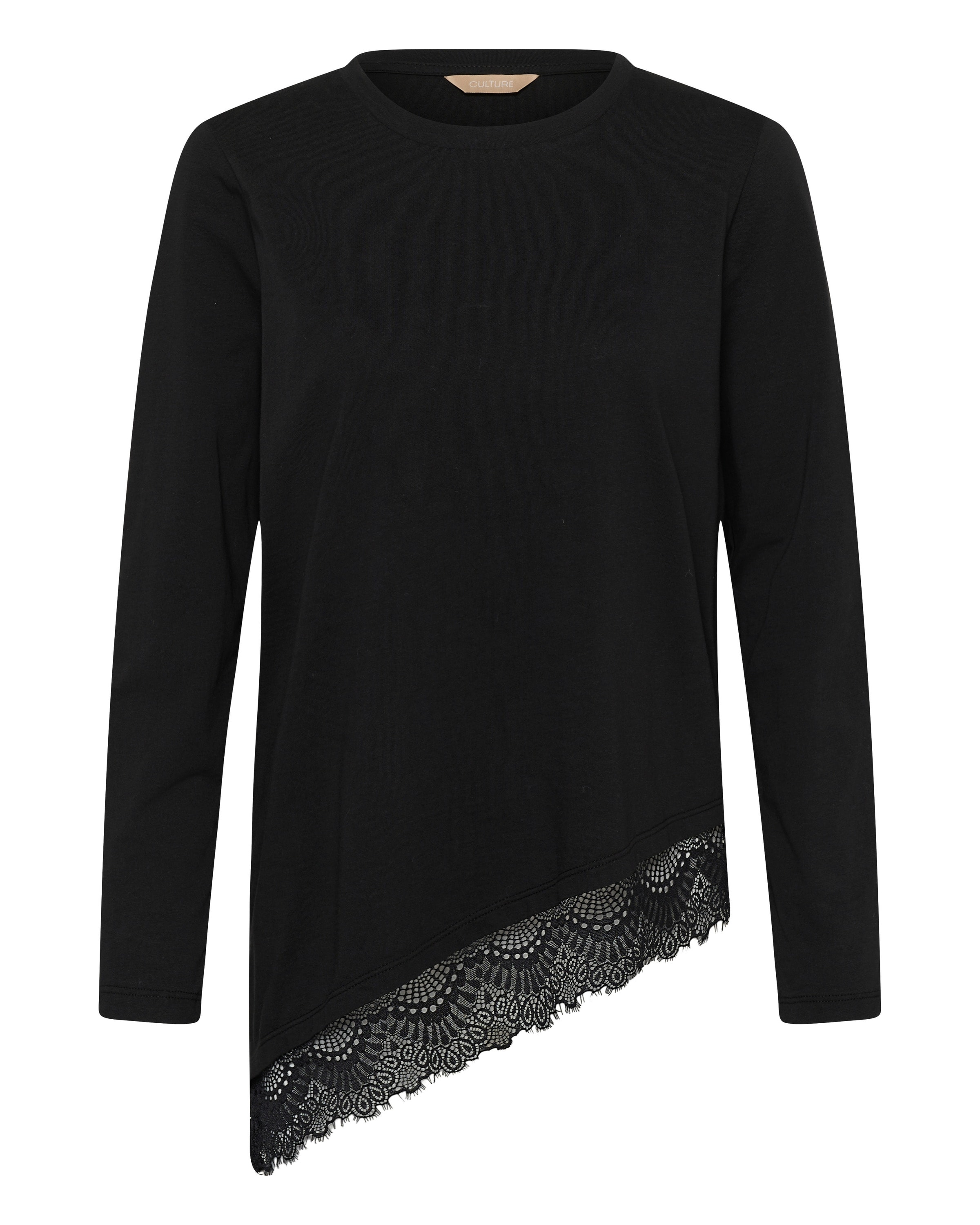 T-shirt 'CUVena' CULTURE en noir : devant
