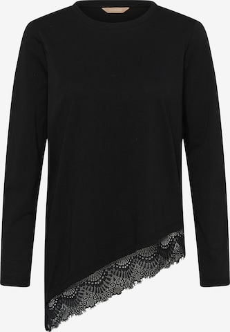 T-shirt 'CUVena' CULTURE en noir : devant