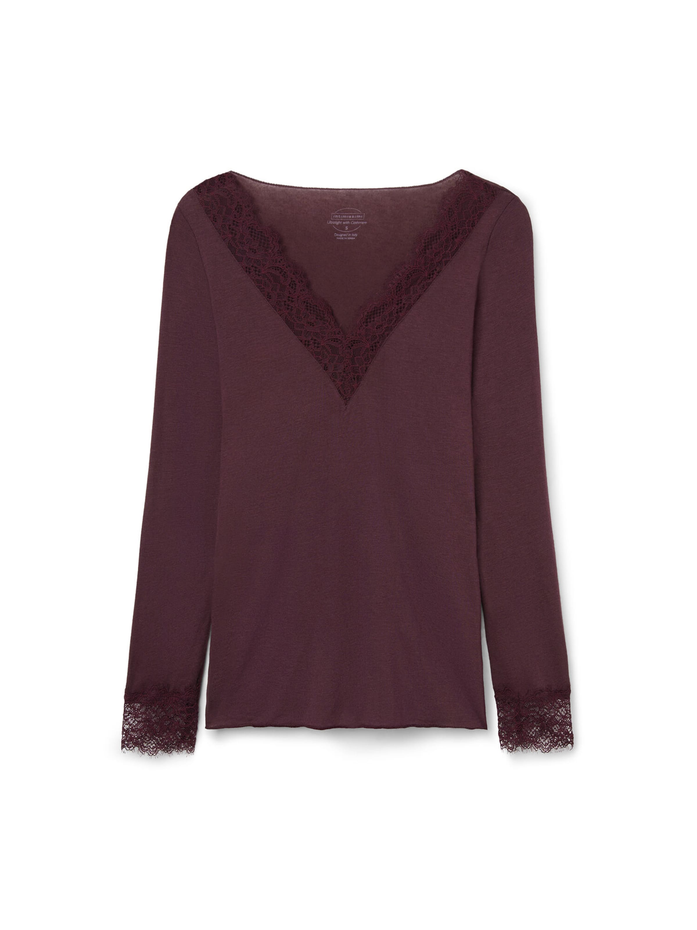 INTIMISSIMI Shirt 'Ultralight' in Red: front