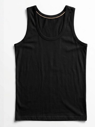 T-Shirt ÖTS en noir : devant