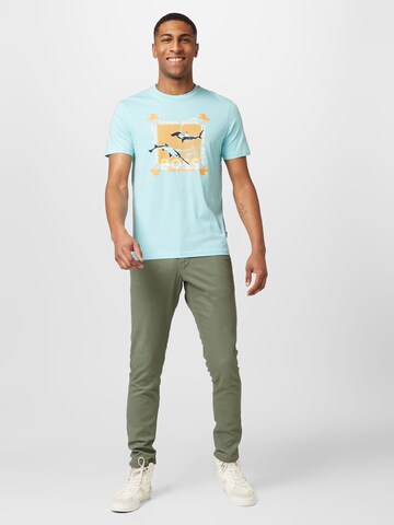 T-Shirt BOSS Orange en bleu