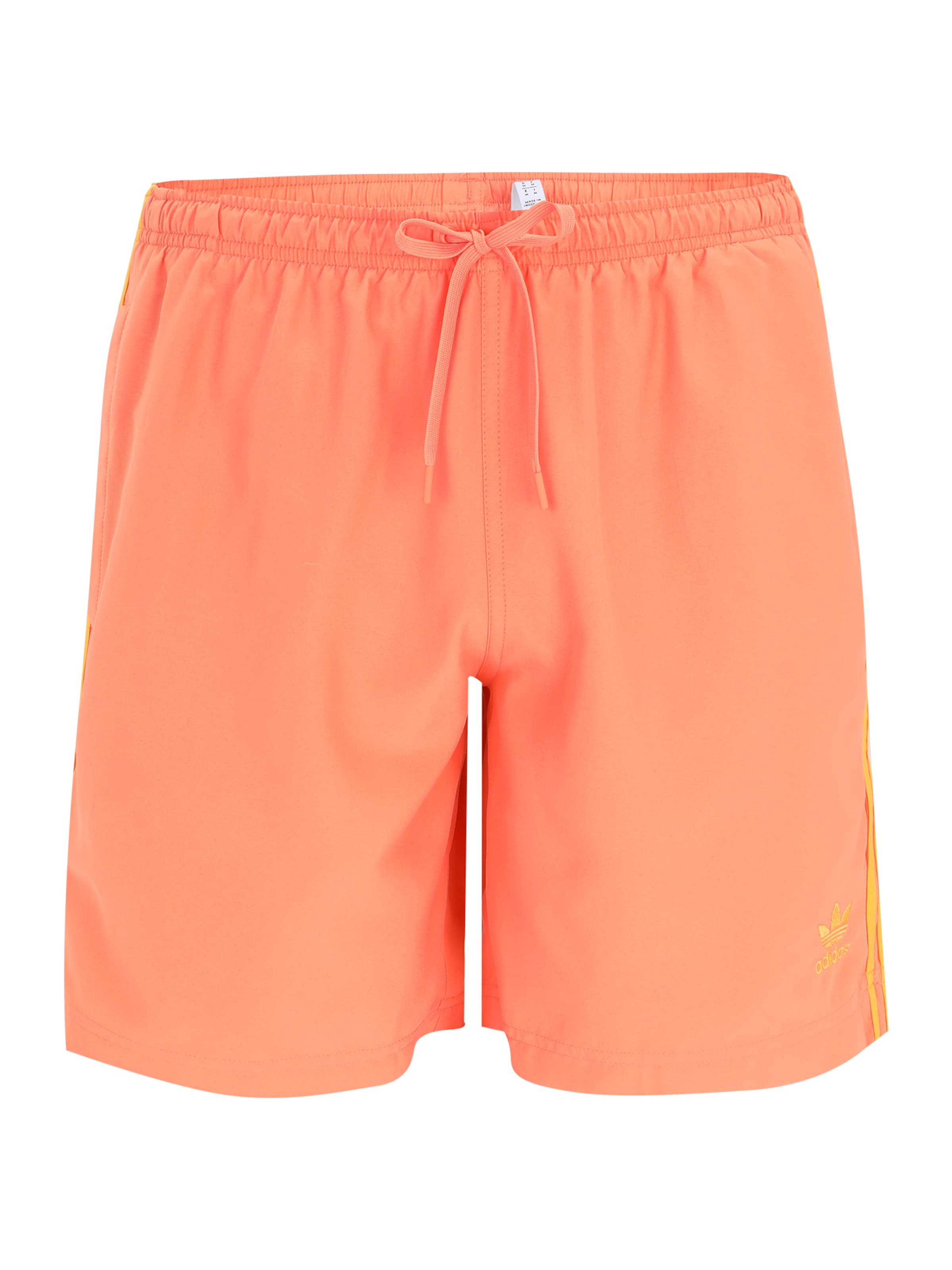 ADIDAS ORIGINALS Шорти за плуване 'Adic' в оранжево: отпред