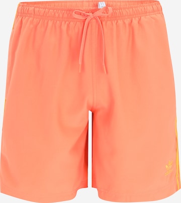 Shorts de bain 'Adic' ADIDAS ORIGINALS en orange : devant