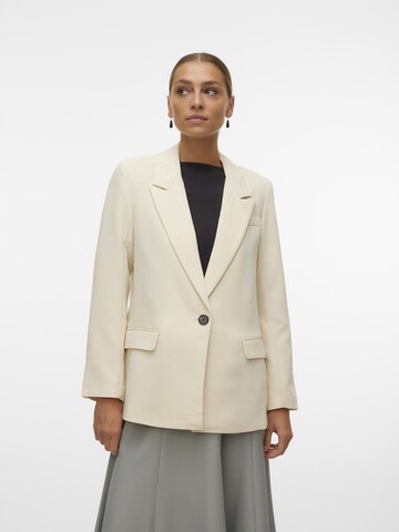 Blazer 'CLAIR' VERO MODA en blanc : devant