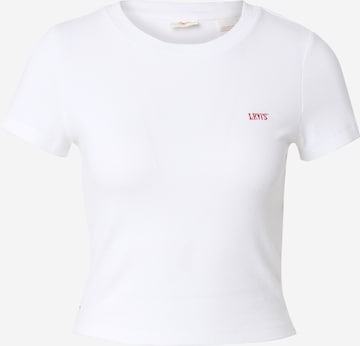 balta LEVI'S ® Marškinėliai 'ESSENTIAL': priekis