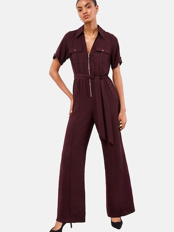 Lipsy Overal - Hnedá: predná strana