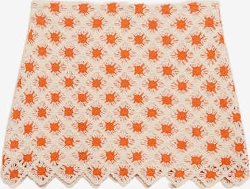 Fustă 'CAMERON' de la MANGO pe portocaliu: față