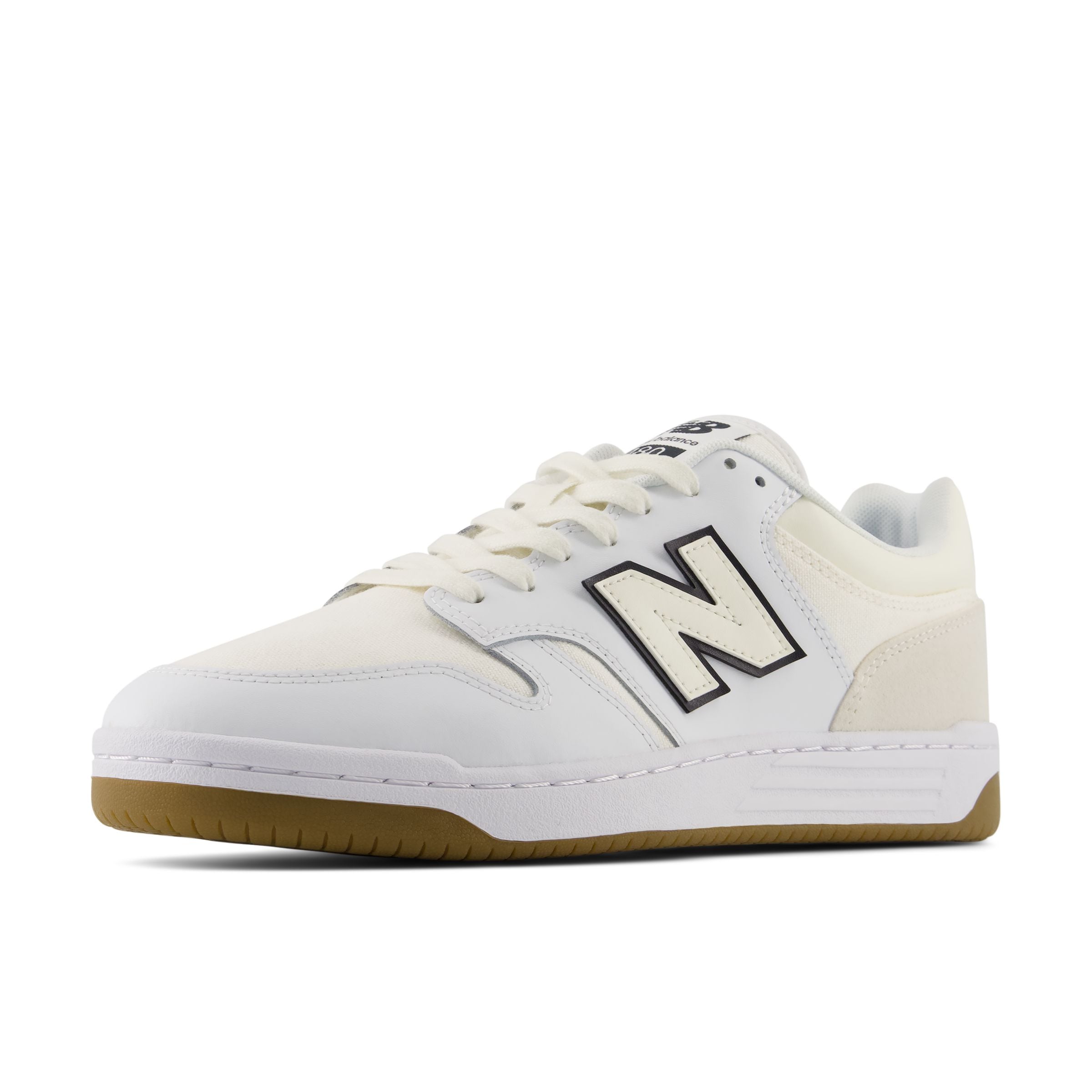 Baskets basses '480' new balance en blanc : devant