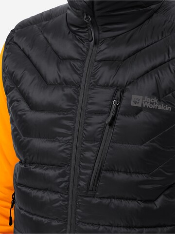 JACK WOLFSKIN Спортивная жилетка 'ROUTEBURN PRO' в Черный