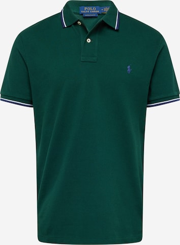 T-Shirt Polo Ralph Lauren en vert : devant