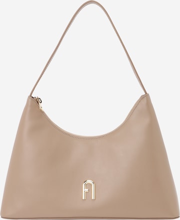FURLA Наплечная сумка в Серый: спереди