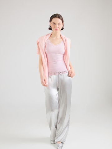 PIECES Top 'PCBARBERA' in Lila