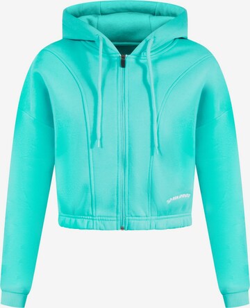 Smilodox Sweatjacke 'Rayna' in Blau: predná strana