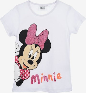 Disney Minnie Mouse Shirt in Weiß: predná strana