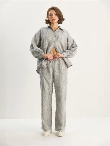 Bianco Lucci Broekpak in Grijs