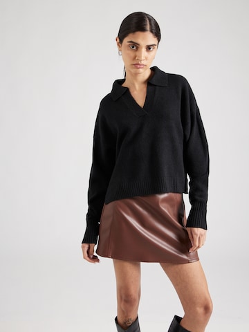 Monki Sweater in Black: front