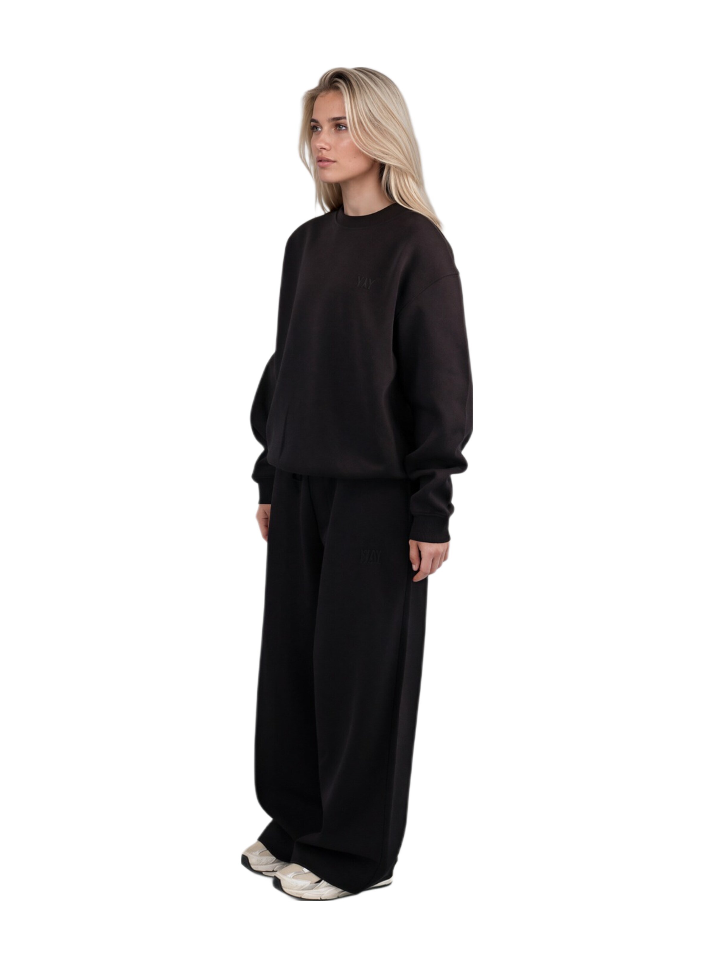 HEFTYKA Sweatshirt in Black