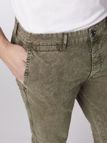 CHIEMSEE Slim fit Chino Pants in Green