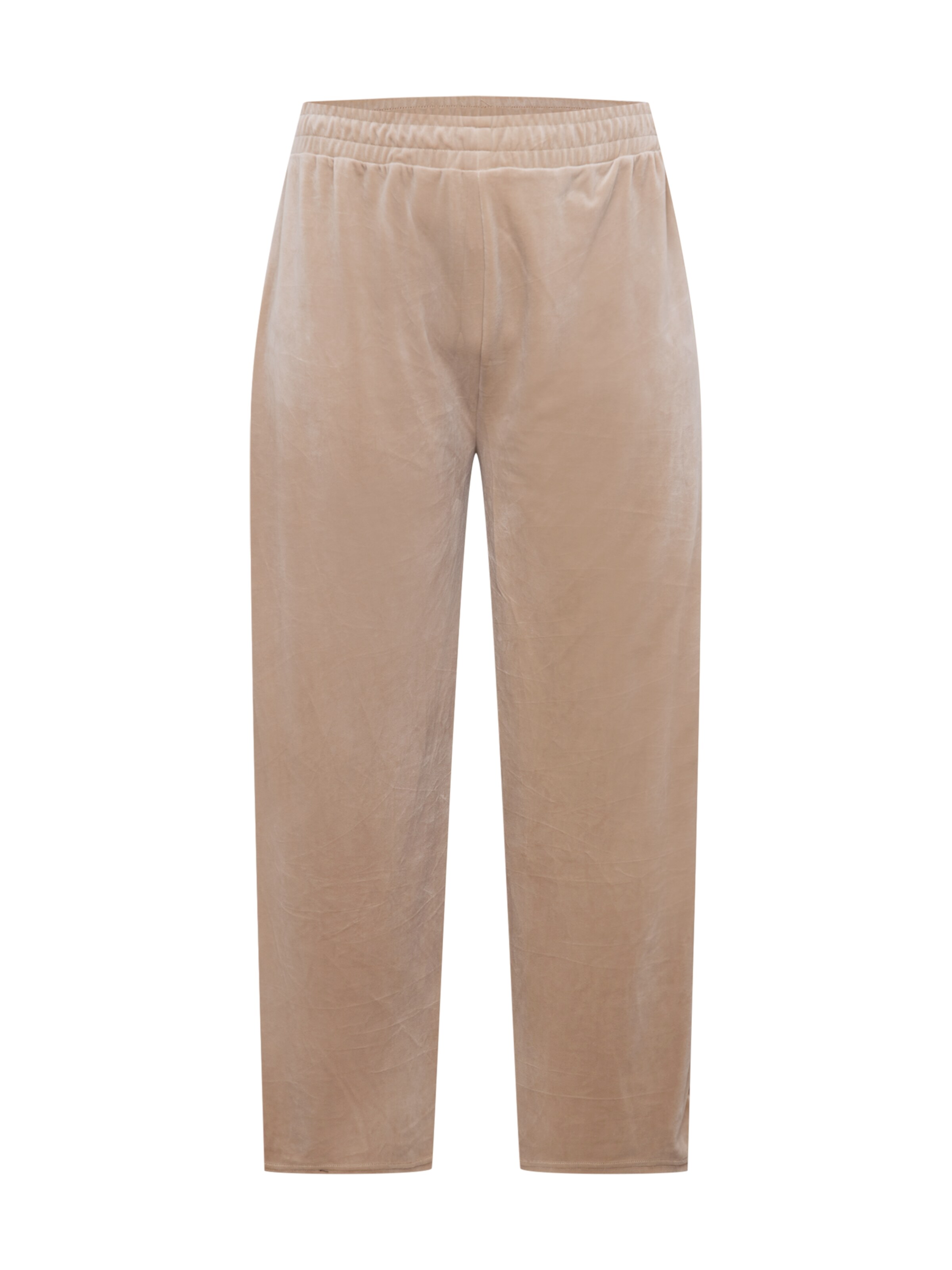 Urban Classics - Pierna ancha Pantalón en beige: frente