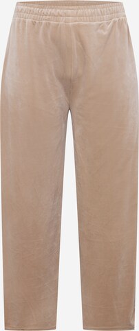 Urban Classics - Pierna ancha Pantalón en beige: frente