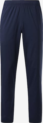 Reebok Sport Loose fit Workout Pants in Blue: front