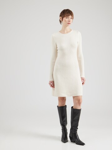 Lindex Gebreide jurk 'Lydia' in Wit: voorkant