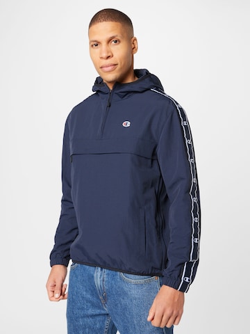 Champion Authentic Athletic Apparel Sportjas in Blauw: voorkant