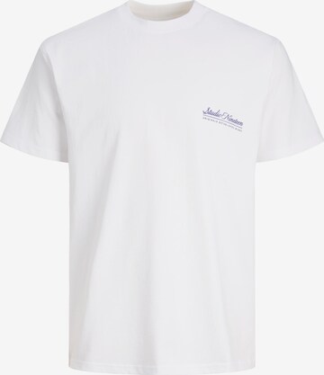JACK & JONES - Camisa 'TEAM' em branco: frente