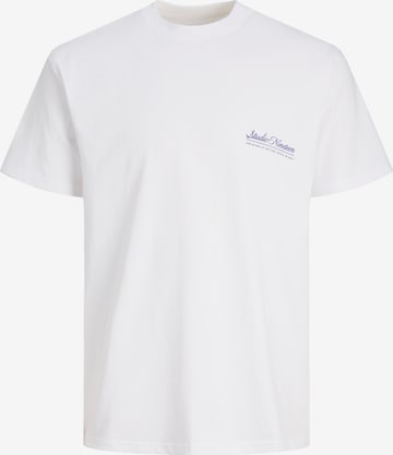 T-Shirt 'TEAM' JACK & JONES en blanc : devant