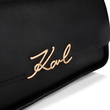 Karl Lagerfeld Schoudertas 'Signature' in Zwart