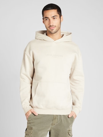 Only & Sons Sweatshirt 'LES LIFE' i beige: framsida