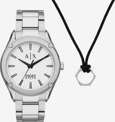 ARMANI EXCHANGE Analoguhr in silber, Produktansicht