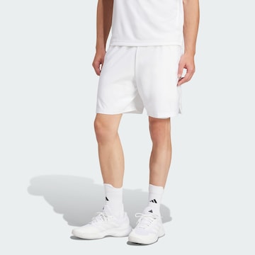ADIDAS PERFORMANCE Обычный Спортивные штаны 'Club' в Белый: спереди