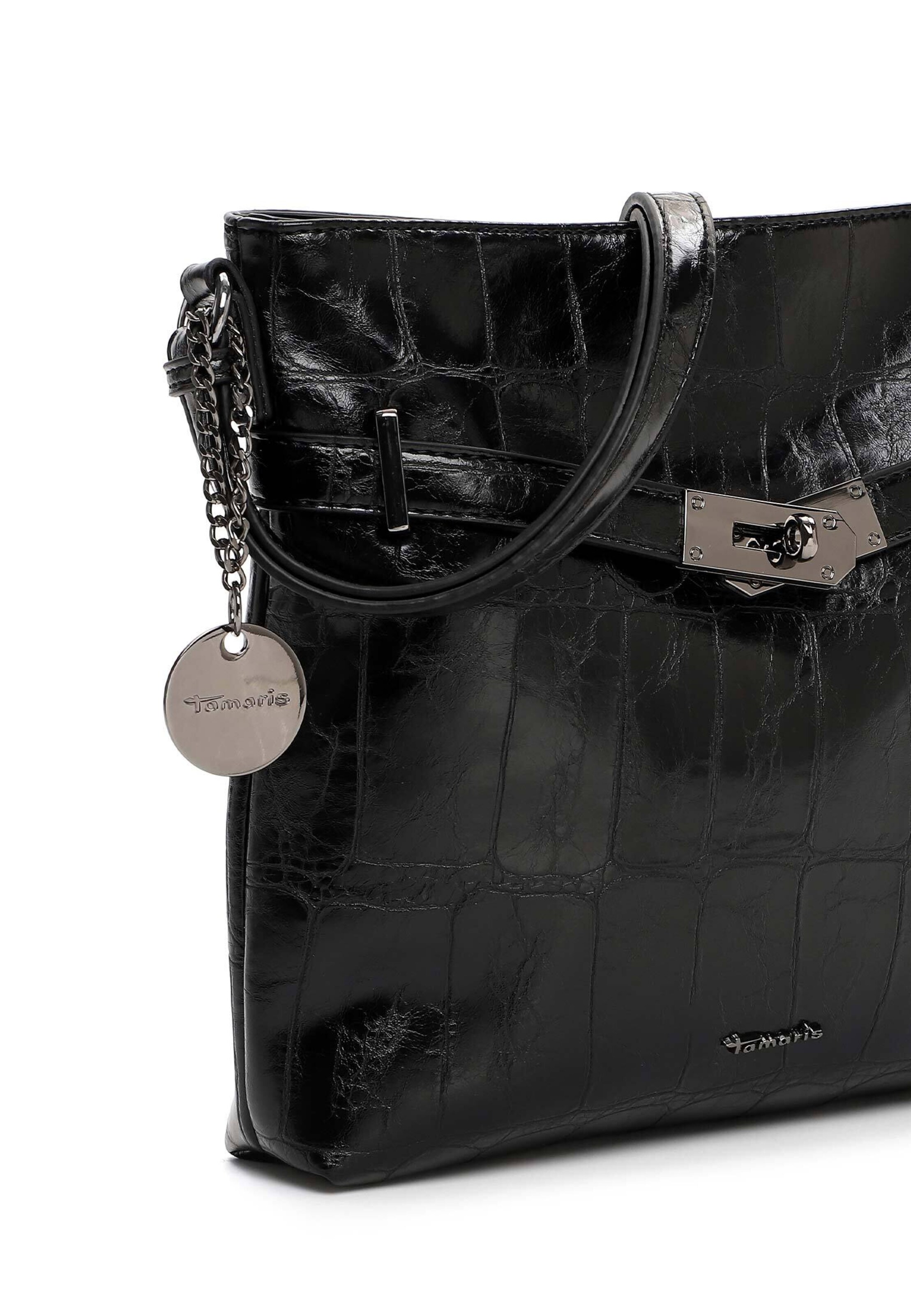 Tamaris Skuldertaske 'Gulia' i sort