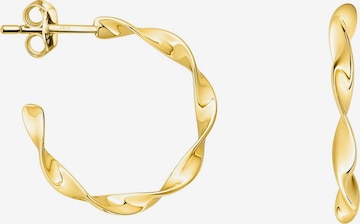 Sofia Milani Earrings 'Twisted' in Gold: front