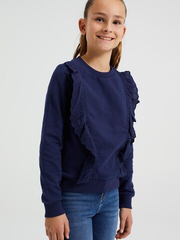 WE Fashion Sweatshirt in Blauw