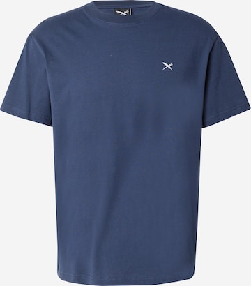 Iriedaily - Camiseta en azul: frente