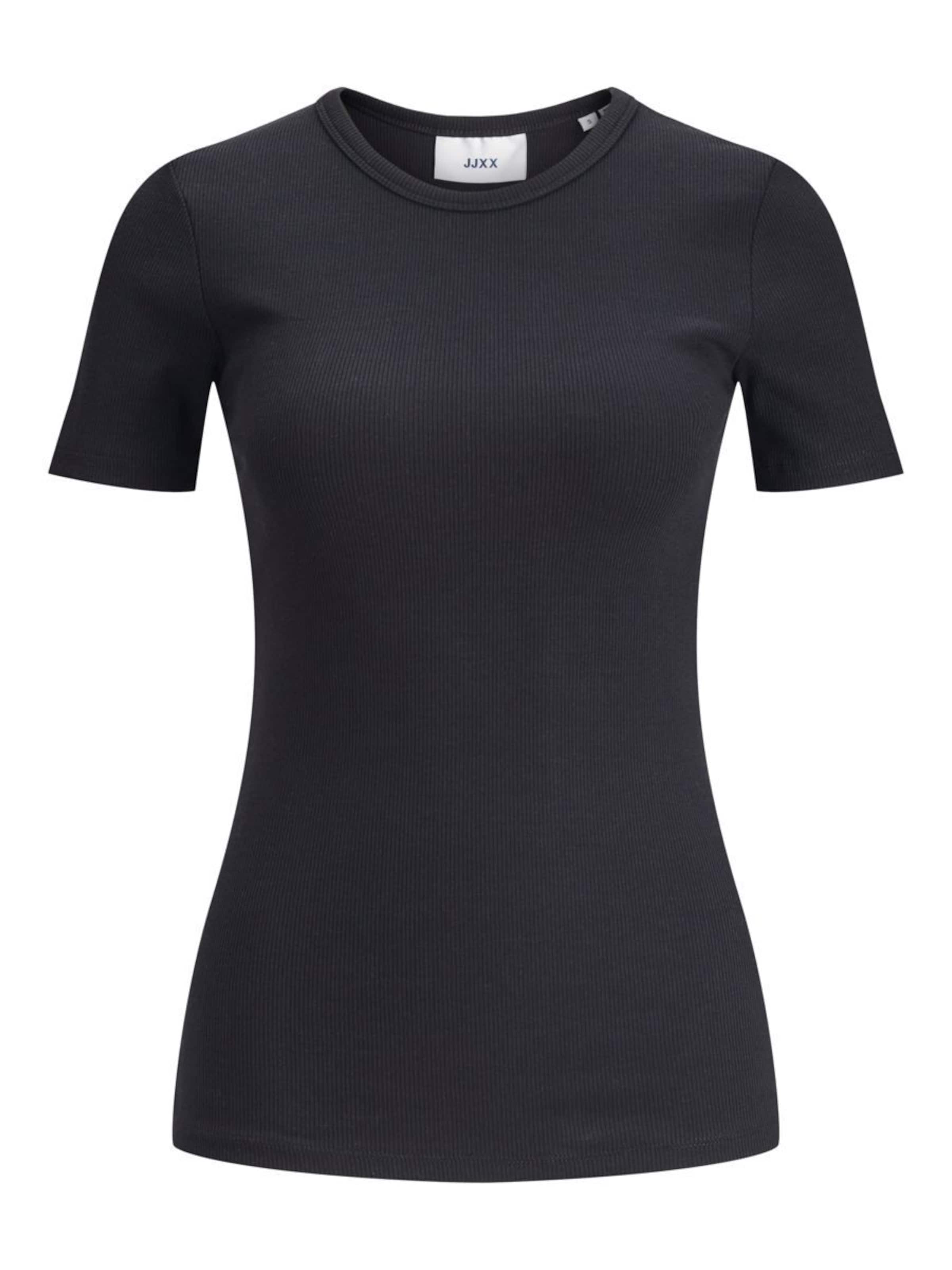 melns JJXX T-Krekls 'Frankie': no priekšpuses