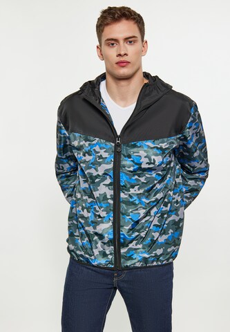 urban rain by Schmuddelwedda Between-Season Jacket in Blue: front