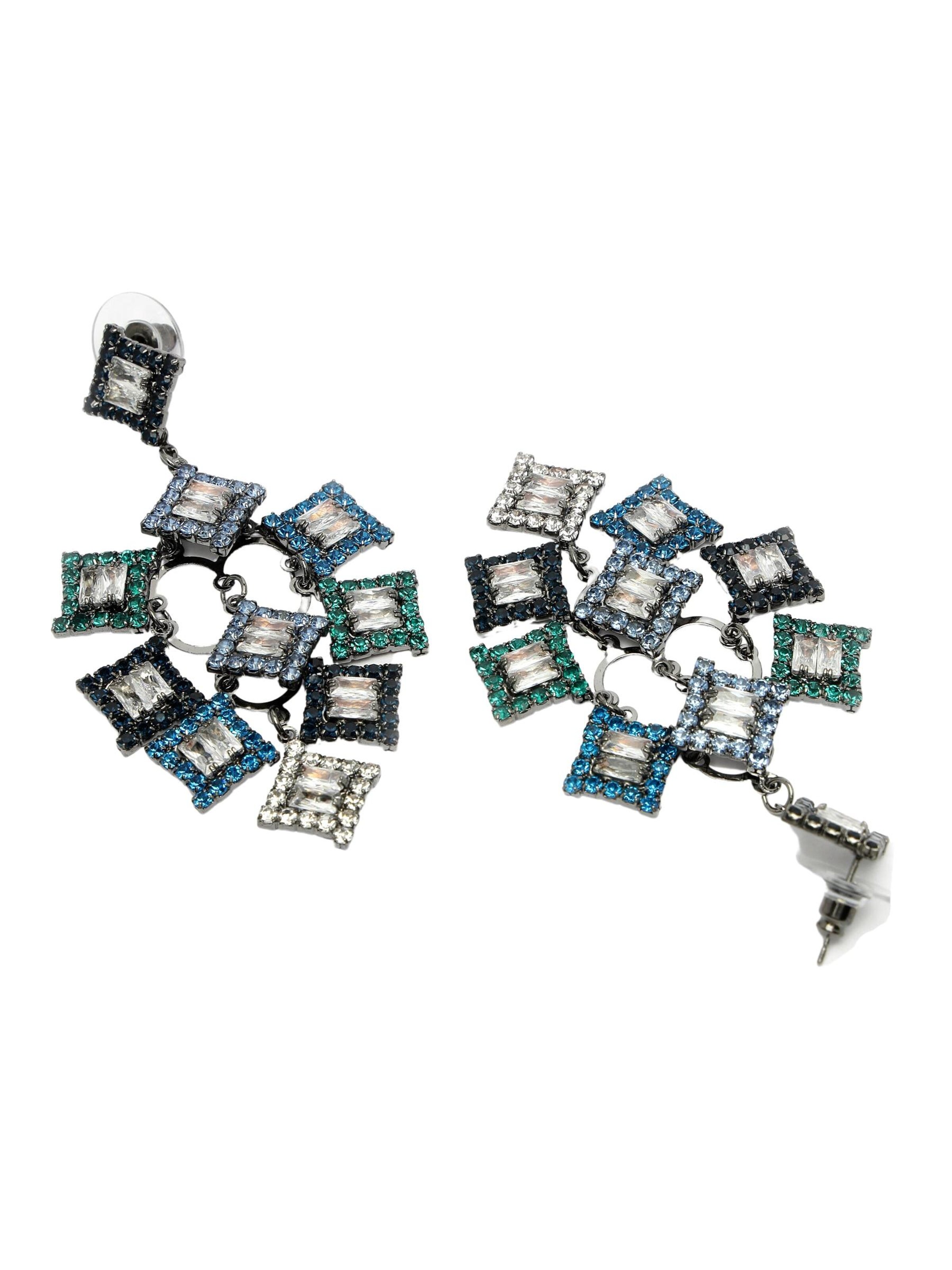 AVANT-GARDE PARIS - Pendientes 'Magdalenaa' en azul