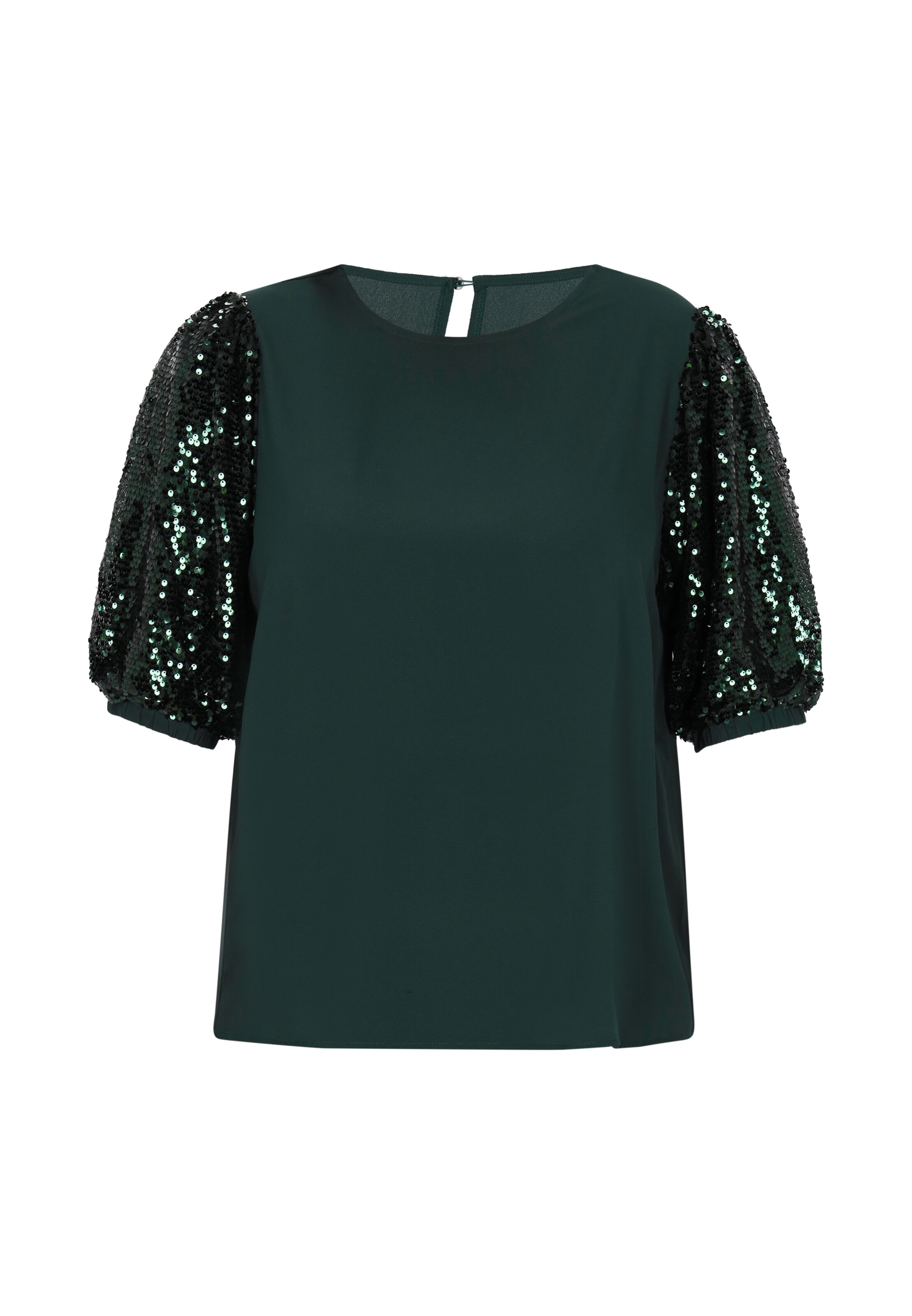 NAEMI - Blusa em verde: frente