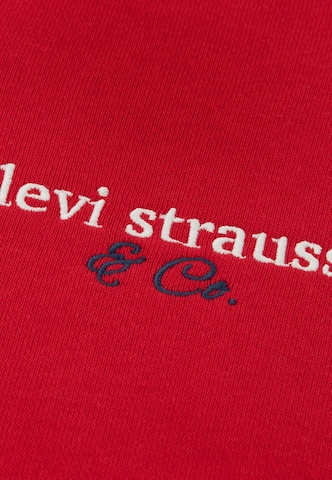 Levi's Kids - Sudadera 'MEET AND GREET' en rojo