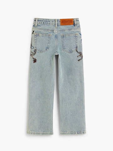 Desigual Regular Jeans in Blau