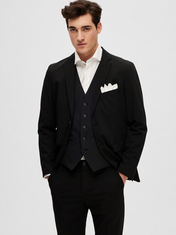SELECTED HOMME Suit Vest in Black