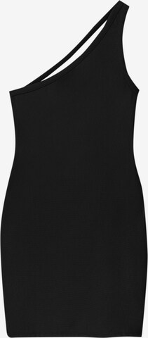 Pull&Bear Kleid in Schwarz: predná strana