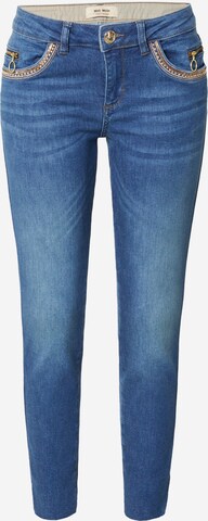 MOS MOSH Regular Jeans in Blauw: voorkant