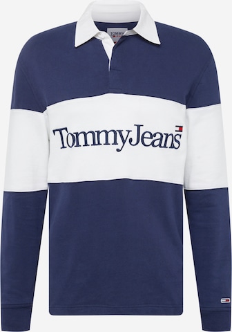 Tommy Jeans Shirt 'RUGBY' in Blau: predná strana